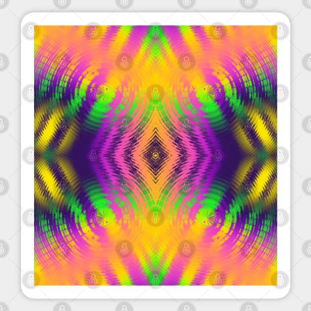 Luminescent Digital Diamond Sticker by justrachna